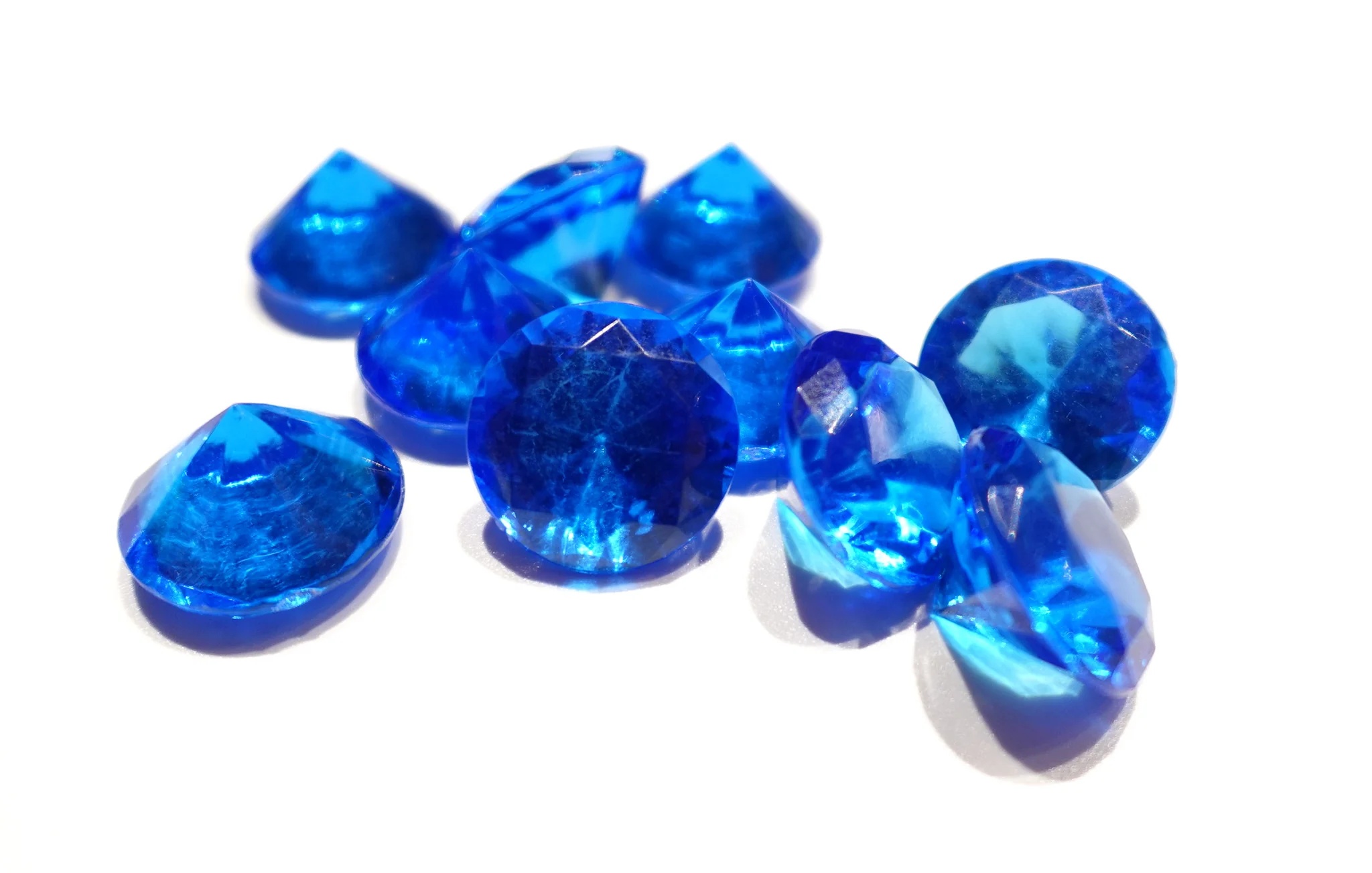 Acylic Blue Gems