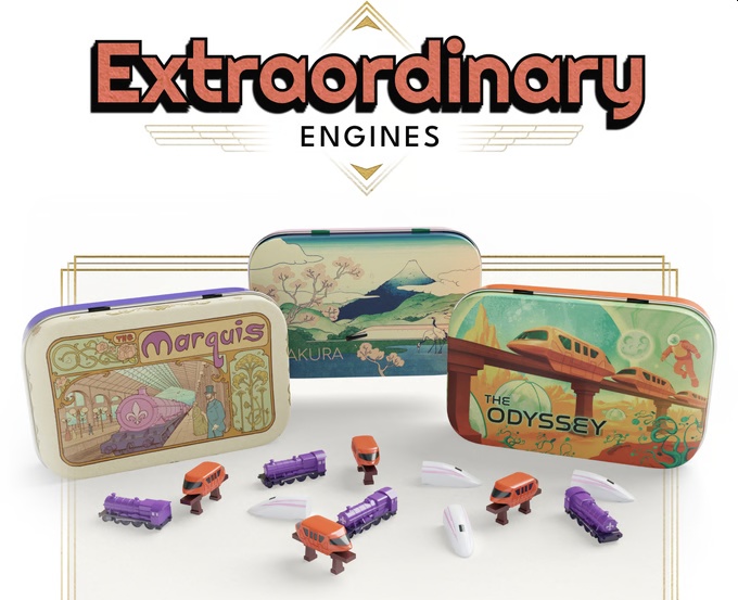 Extraordinary Engines Deluxe Plastic Train Set