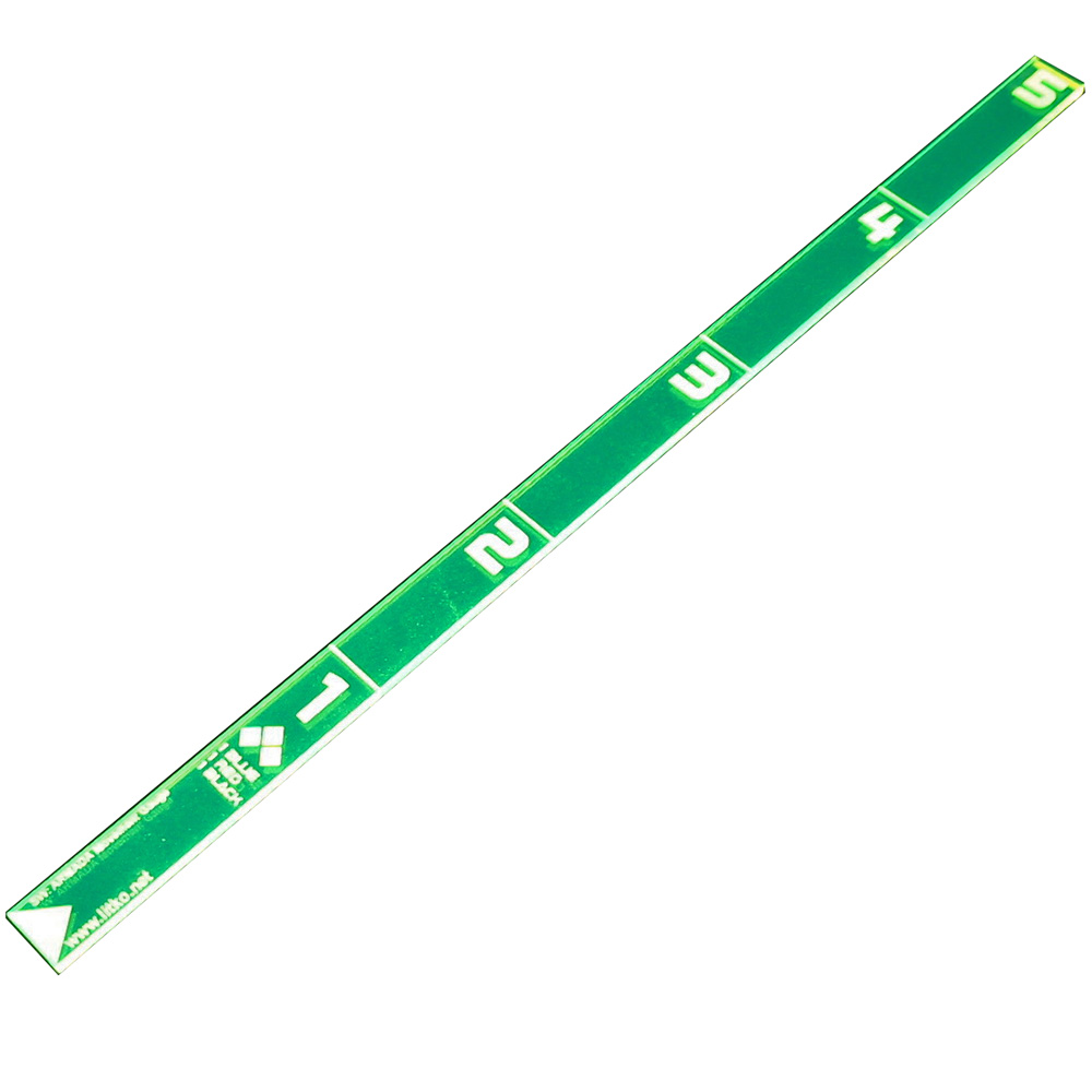 Fluorescent Green Star Wars Armada Movement Ruler