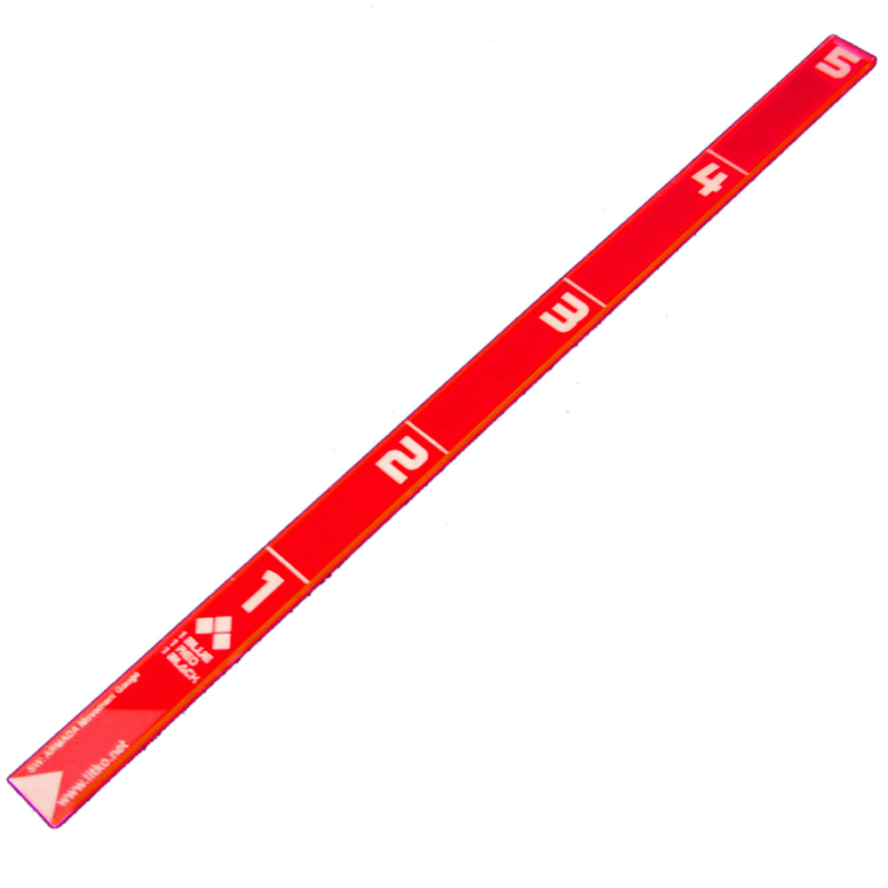 Fluorescent Pink Star Wars Armada Movement Ruler