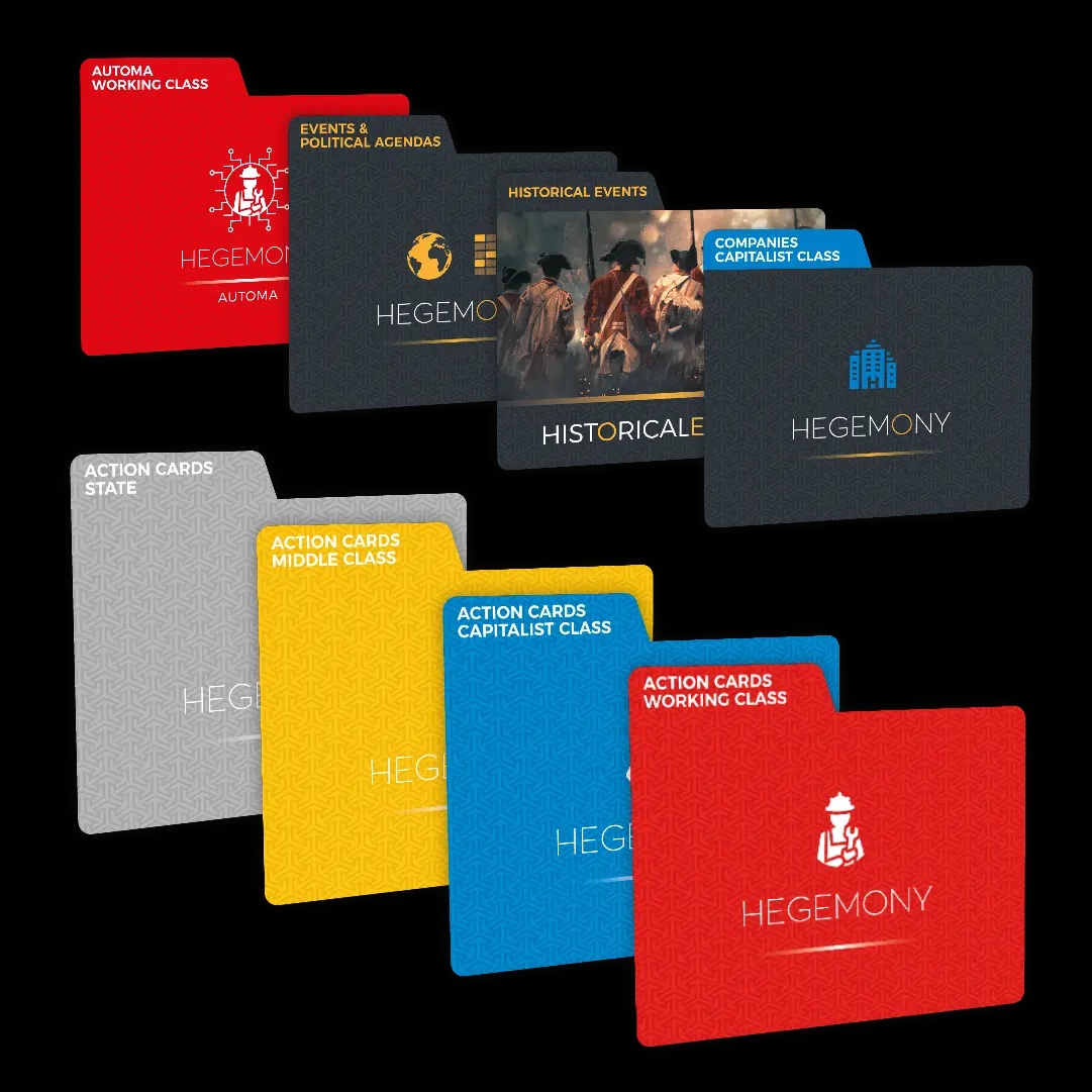 Hegemony Board Game Card Dividers