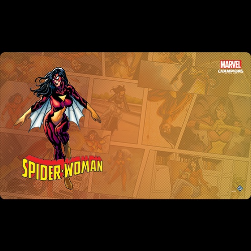 Marvel Champions Spider-Woman Game Mat