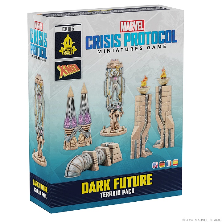 Marvel Crisis Protocol Dark Future Terrain Pack