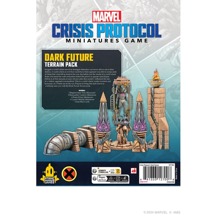 Marvel Crisis Protocol Dark Future Terrain Pack