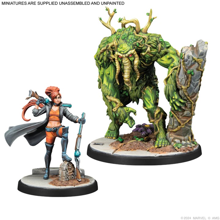 Marvel Crisis Protocol Elsa Bloodstone and Man-Thing