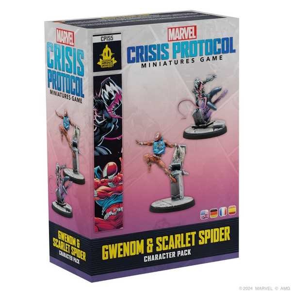 Marvel Crisis Protocol Gwenom and Scarlet Spider