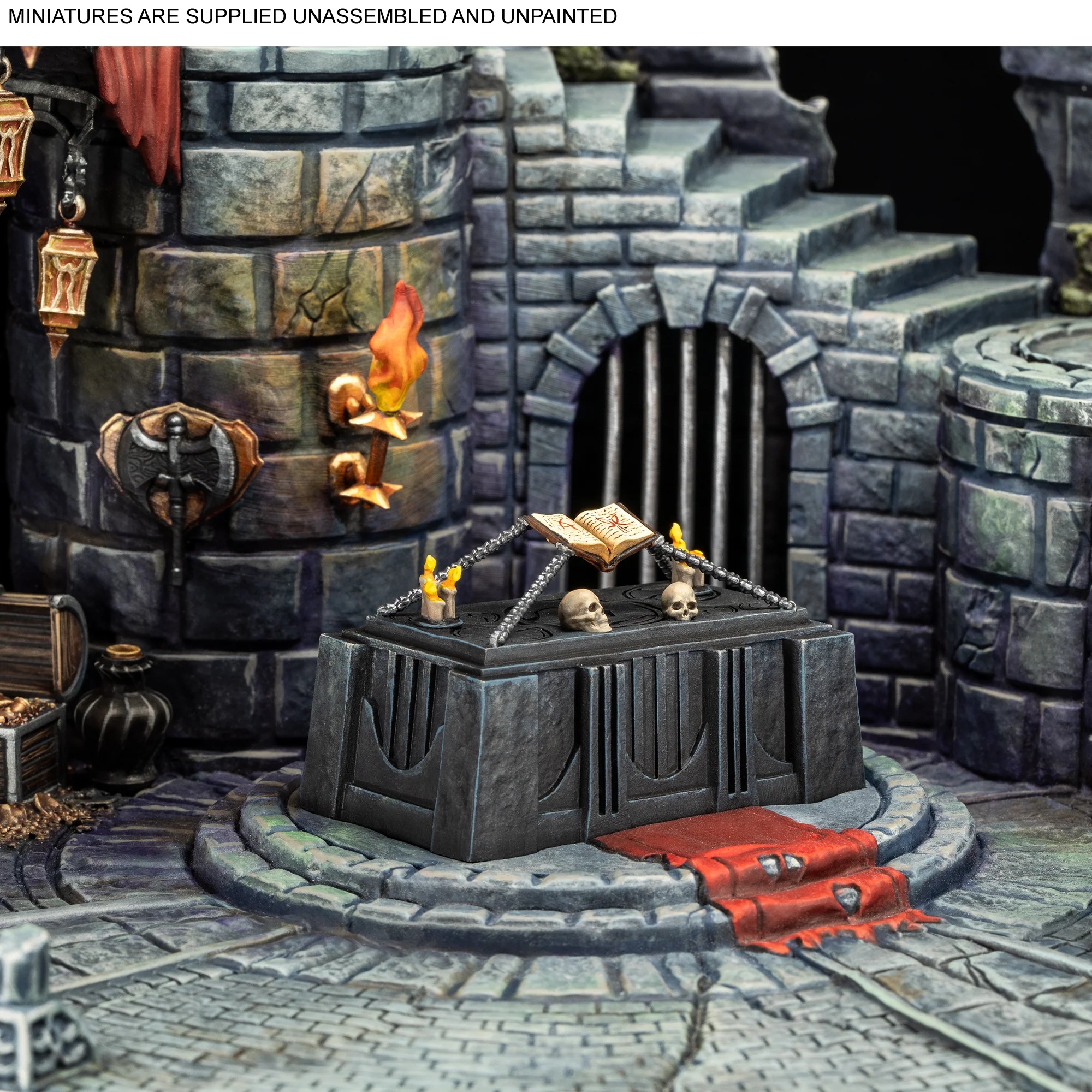 Marvel Crisis Protocol Tomb of Dracula Terrain Pack