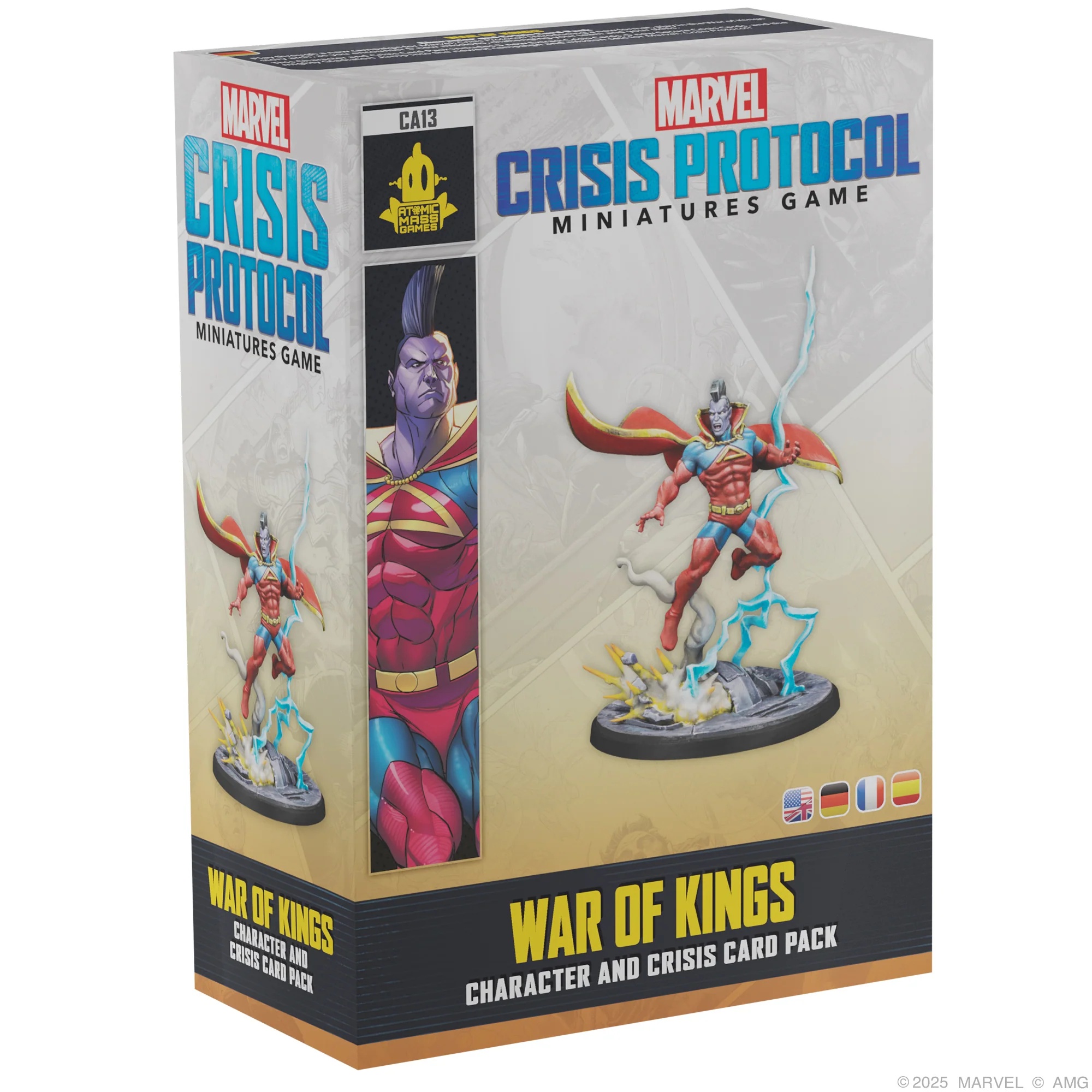 Marvel: Crisis Protocol  War of Kings Character and Crisis Card Pack