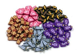 Meeple Source Wooden Tokens sets