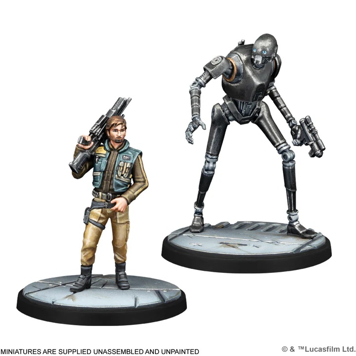 Star Wars Shatterpoint All the Way Cassioan Andor Squad Pack