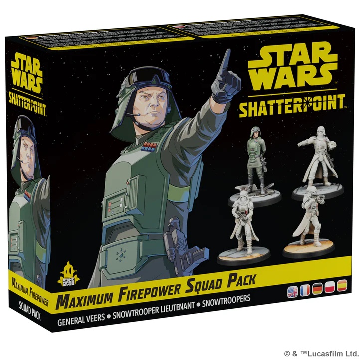 Star Wars Shatterpoint Maximum Firepower General Veers Squad Pack