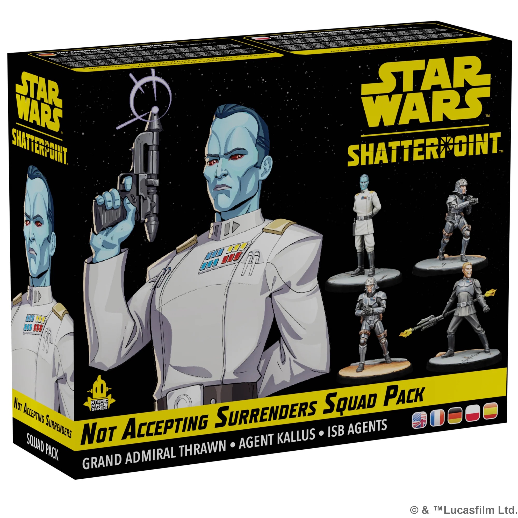 Star Wars Shatterpoint Not Accepting Surrenders Grand Admiral Thrawn Squad Pack