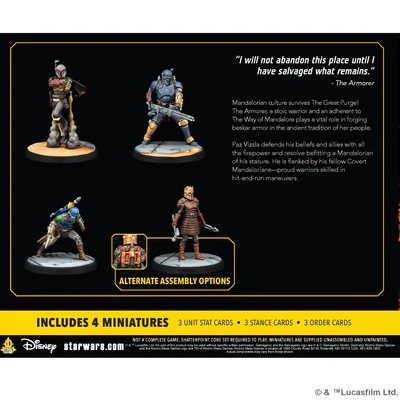 Star Wars Shatterpoint This Is The Way Mandalorian Covert Squad Pack