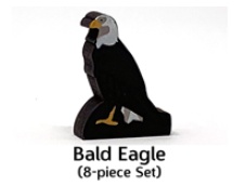 Wingspan Bald Eagle 8 meeple set