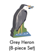 Wingspan European Grey Heron 8 Meeple Set