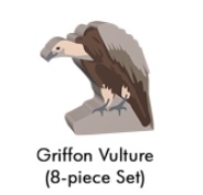 Wingspan European Griffon Vulture 8 Meeple Set