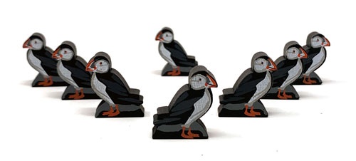 Wingspan Extended Atlantic Puffin 8 meeple set